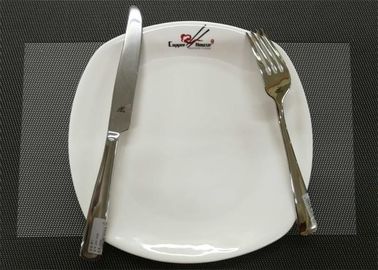 Đĩa vuông Dish Với Customized-Logo Đồ ăn nhẹ Set Set Dia  23cm