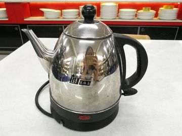 1500W Room Service Equipments , 1.5 Liter 304 Austenitic  Stainless Steel Electric Kettle