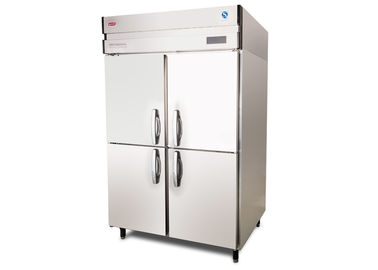 Làm mát bằng không khí -15 đến -18 ° C Tủ lạnh thương mại Tủ đông 2/4/6 Cửa ra vào vững chắc Upright Reach-in Tủ đông
