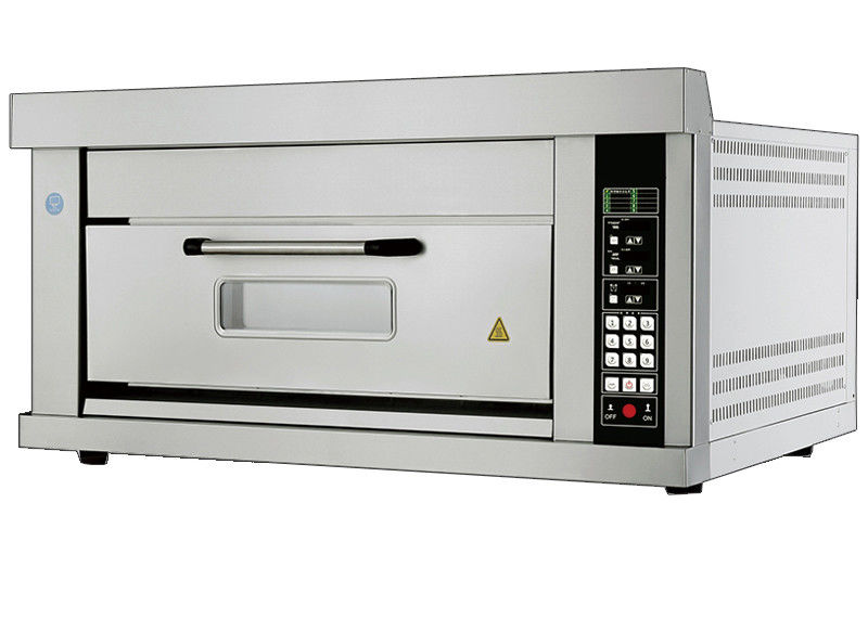 SS Automatic Gas Bread Oven 1 Deck 2 Trays Computer Version Adjustable Temperature Use Natural Gas or Liquefied Gas