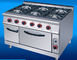 Mỹ-RQ-6 Thương bếp Thiết bị bếp gas đun 6 Burner Gas oven
