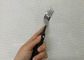 Xử lý bằng nhựa Thép không gỉ Flatware bộ 3 mảnh Knife Fork và Spoon Chiều dài 20cm