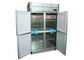Tủ đông lạnh thương mại tiêu chuẩn châu Âu được xây dựng trong hệ thống quạt làm mát