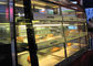 Bảng Top Glass Thực phẩm ấm hơn Showcase Drawer-Type 3-Layer 9-Pans Bánh mì Tủ trưng bày