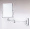 Phòng tắm hình chữ nhật treo tường có thể gập lại Gương trang trí HD Ống kính nhôm hai mặt