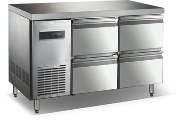 Tiết kiệm năng lượng truy cập không gỉ dưới ngăn kéo tủ đông sâu 400 lít cho thực phẩm đông lạnh