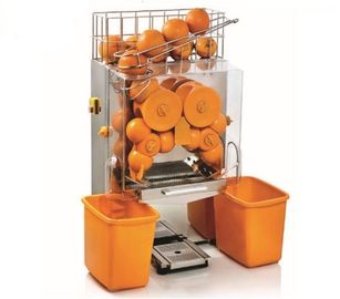 Máy ép trái cây tự động Cam Orange Orange / phút Transparent Front Cover Thiết bị chế biến cam