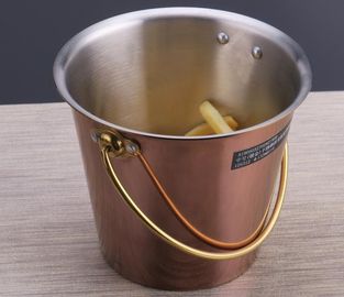 Xách tay mạ vàng sứ ăn Sets / Vòng Fried Chicken Bucket
