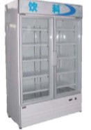 Đồ uống Display Cooler Thương Tủ lạnh Tủ đông Hai cửa ra vào