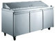 5.8KW / 220V 300L Thương Tủ lạnh Tủ đông Salad Bar 1788 * 750 * 1080mm