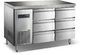 Tiết kiệm năng lượng truy cập không gỉ dưới ngăn kéo tủ đông sâu 400 lít cho thực phẩm đông lạnh