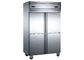 Thương mại Bốn cửa tiếp cận trong tủ lạnh và tủ đông Nhiệt độ kép + 6 ° C đến -6 ° C / -6 ° C đến -15 ° C