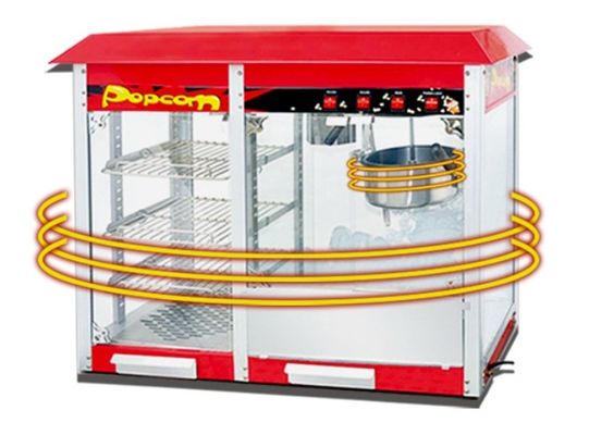 Máy Popcorn Máy Popcorn thương mại Máy Popcorn thương mại Máy Popcorn tự động Máy Popcorn điện Máy Popcorn Ngô
