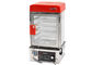 Bánh mì điện Hiển thị Steamer / Food Warmer Hiển thị với điều khiển nhiệt độ tự động Countertop 5 Layers