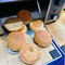 Máy nướng bánh mì băng tải bánh mì hamburger thương mại điện 1600W