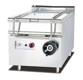 Nhà bếp khách sạn 5 sao 100L Gas Tilting Braising Pan Nhà hàng Thiết bị nhà bếp