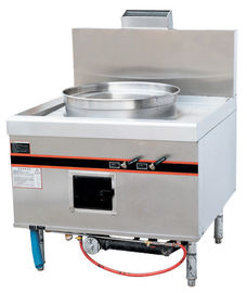 Thép không gỉ 52KW Khí nấu nấu nướng Trung Quốc nấu nướng 900x950x1150mm